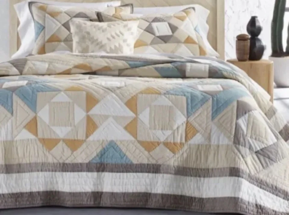 Juego completo de 3 edredones y fundas Hotel Collection Mesa Queen nuevo Foto 1 de 4