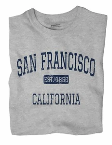 San Francisco California CA T-Shirt EST - Picture 1 of 6