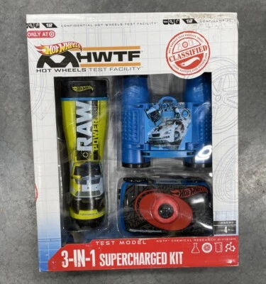 Kit sobrealimentado 3 en 1 Hot Wheels Test Facility - Nuevo Foto 1 de 4
