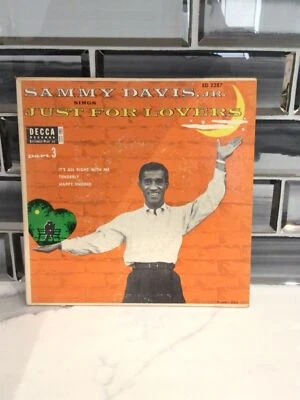 Sammy Davis, Jr. JUST FOR LOVERS PART 3 (POP 45) ED 2287 PLAYS STRONG - Image 1 of 2