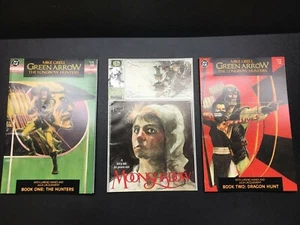Green Arrow DC Comics Book 1 & 2 + January 1986 Moon Shadow Marvel 6 - Picture 1 of 9