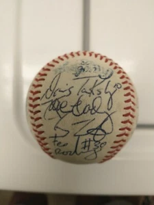 Autographed 2001 California League Baseball-- Francisco Rodriguez, Jake Peavy - Picture 1 of 3