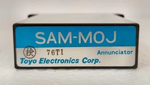 Toyo Electric 76t1 / 76T1 SAM-MOJ Annunciator - Picture 1 of 4