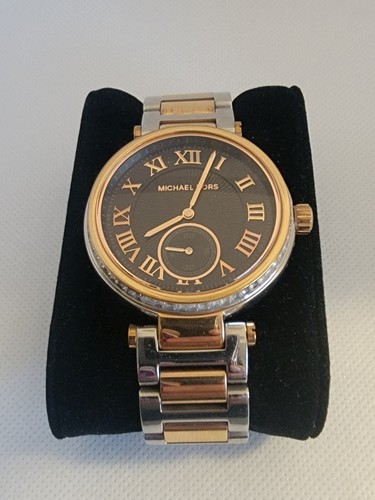 Orologio Donna Michael Kors Skylar MK5957 Inox Oro Rosa Quarzo Quadrante Vuoto 2014