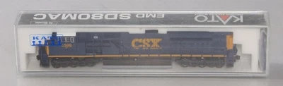 Kato 176-5512 N CSX 'Dark Future' EMD SD80MAC Diesel Locomotive #4599 LN/Box - Image 1 of 4
