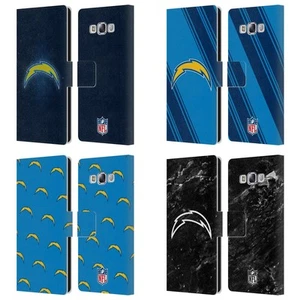 OFFICIAL NFL LOS ANGELES CHARGERS ARTWORK LEATHER BOOK CASE FOR SAMSUNG PHONES 3 - Picture 1 of 10
