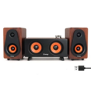 2.1 Computer Speakers with Subwoofer, Stereo Mid-High Dual Speakers, Bluetoot... - Picture 1 of 6