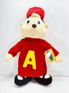 Alvin Plush 14" From Alvin & The Chipmunks By Toy Network Vintage - Picture 1 of 7