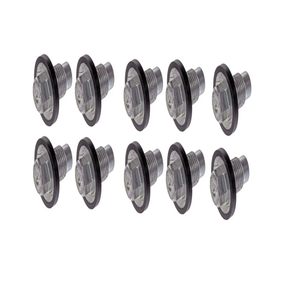 For Mini Cooper 2005-2008 Engine Oil Drain Plugs | 10 Pieces | 5.8 Bolt Grade - Image 1 of 4
