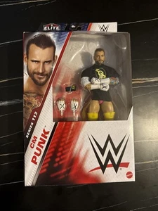 CM PUNK - WWE WWF Mattel Elite Collection Series 113 Action Figure NEW - Picture 1 of 8