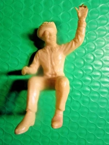 Vintage Ideal Pat Brady Roy Rogers Nellybelle Jeep Fahrer Figur 3,5" - Bild 1 von 4