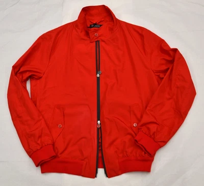 NWOT KITON MENS JACKET OUTERWEAR RED FULL ZIP SZ 54 EU 44 US - Image 1 of 4