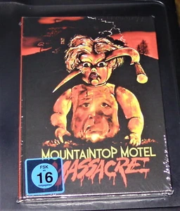 Mountaintop Motel Massacre Limited Numbered Mediabook blu ray +DVD New - Picture 1 of 6