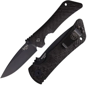 Southern Grind Spider Monkey Folding Knife 3.25" MagnaCut Steel Blade CF Handle - Picture 1 of 3