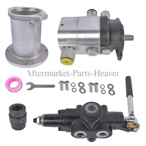 Hydraulic Wood Log Splitter Pump Kit 22GPM 2 Stage 4000PSI Aluminum 3600 RPM New - Picture 1 of 12