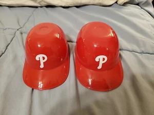 2 Stück MLB Philadelphia Phillies Mini Schlaghelm Eis LESEN! - Bild 1 von 6