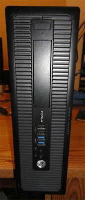 Unidad de disco duro HP Prodesk 600 G1 SFF i3-4130 3,40 GHz 4 GB RAM 320 GB Windows 10 PRO #145 Foto 1 de 4