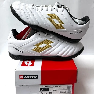 Platino Lotto Stadio 705 TF todo blanco/luz talla 9 Foto 1 de 4