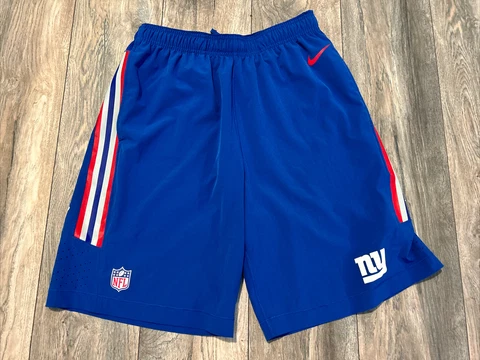 Nike On Field New York Giants NFL Practice Shorts Men’s L Team Issued Cover