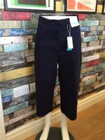 Joules Lindy White Linen Trousers Size 