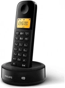 Philips Schnurloses Telefon D1651B/01 DECT Telefon Haustelefon Festnetzanschluss - Photo 1/3