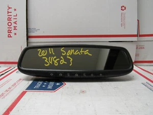 2011 2012 2013 2014 HYUNDAI SONATA REAR VIEW MIRROR - Picture 1 of 2