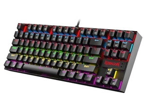 Redragon K552 Mechanical Gaming Keyboard RGB LED Rainbow Backlit Wired Keyboard - Afbeelding 1 van 9