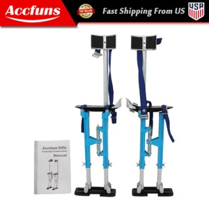 Zancos de aluminio para paneles de yeso de 18-30" zancos de altura ajustable pintor nuevo - Imagen 1 de 16