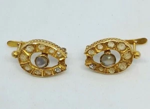 orecchini oro antico originali anni '40 - Imagen 1 de 13