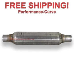 2" Turbo Tube Muffler / Resonator - Full Boar Jones Exhaust - 15" Body - Picture 1 of 4