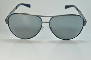 Authentic Armani Exchange AX 2018S 6046/6G Gunmetal/Blue Sunglasses - Picture 1 of 6