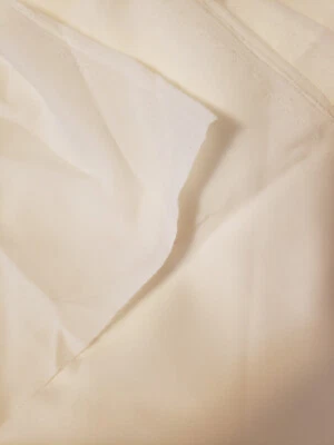 Fabric Lightweight Crepe 54" x 10 yds Ivory Wedding Bridal Formal Vintage - Image 1 of 2