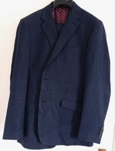 Skopes - Staunton - Traje de 2 piezas de un solo pecho ajuste a medida - 44L/38S - Azul - Imagen 1 de 10