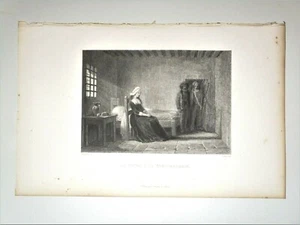 La reine Marie-Antoinette à la prison de la Conciergerie Révolution française - Imagen 1 de 1