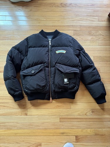 Giacca Bomber Dsquared2 Logo TG IT50 US L Nuova con etichette