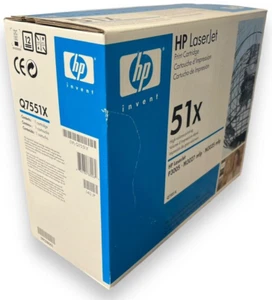 GENUINE HP 51X HIGH YIELD TONER LJ P3005 M3027 MFP M3035 MFP Q7551 SEALED BOX - Picture 1 of 5