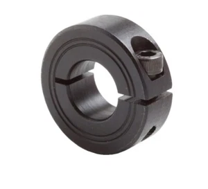 1 Lot (10) Climax M1C-10, 10mm ID Split Relief Cut Metric Clamp Collar, Steel - Picture 1 of 2