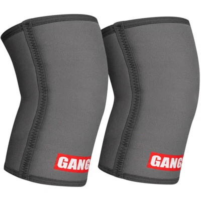 Sling Shot Gangsta Knee Sleeves by Mark Bell - Gray - Image 1 of 2
