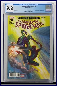 Amazing Spider-Man #798 CGC bewertet 9,8 Marvel Juni 2018 weiße Seiten Comicbuch. - Bild 1 von 2