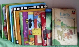 CHILDREN'S BOOK LOT - DISNEY & PIXAR - 14 pcs - HARDCOVER & SOFTCOVER - LOT 1 - Picture 1 of 1