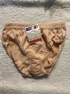Maidenform No Show Panty Nylon & Lace Hipster Bikini Panties 4 Small USA - Picture 1 of 7