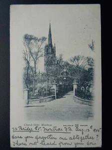 Scotland Angus MONTROSE Church Steps c1905 Postcard by W.R.& S. Reliable Series - Picture 1 of 2