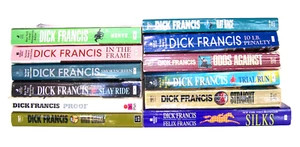 Dick Francis Lot of 15 Vintage Novels Horse Racing Mysteries Hard Cover & PB - Picture 1 of 6