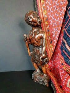 Old Carved Hardwood African Man …beautiful collection and display piece - Picture 1 of 6