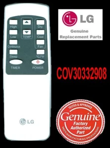 New Genuine LG COV30332908 AC Air Conditioner Remote Control LP1013WNR LP1015WNR - Picture 1 of 2