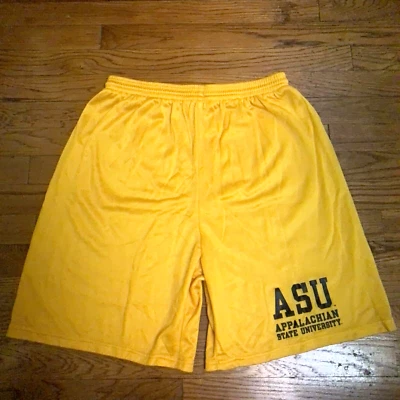 Pantalones Cortos De Colección Appalachian State Para Hombres ASU Nylon EE. UU. Malla Deportes Gimnasio Correr Fútbol XL Foto 1 de 4