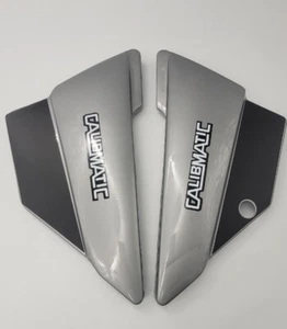YAMAHA DT 175 CALIBMATIC side covers Silver - Foto 1 di 7