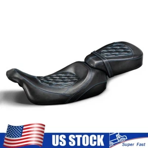 Passenger Driver Seat Two-piece For Harley Electra Glide Ultra Classic FLHTCU US - Bild 1 von 7