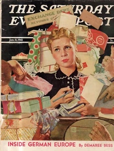 1941 Saturday Evening Post January 11-Inside German Europe, Norway;Sproul Maine - Picture 1 of 1