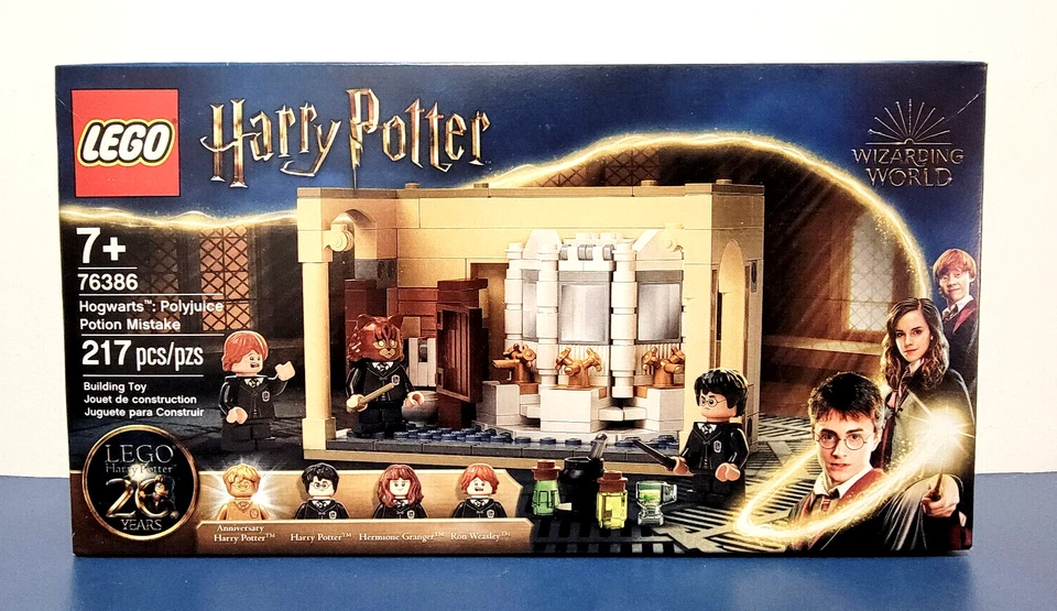 LEGO Harry Potter 76386 Hogwarts Polyjuice Potion Error 20º Aniversario Set Foto 1 de 4